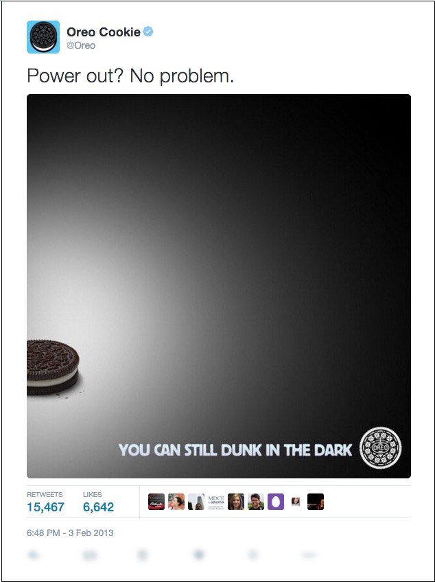 trendjacking example twitter via oreo